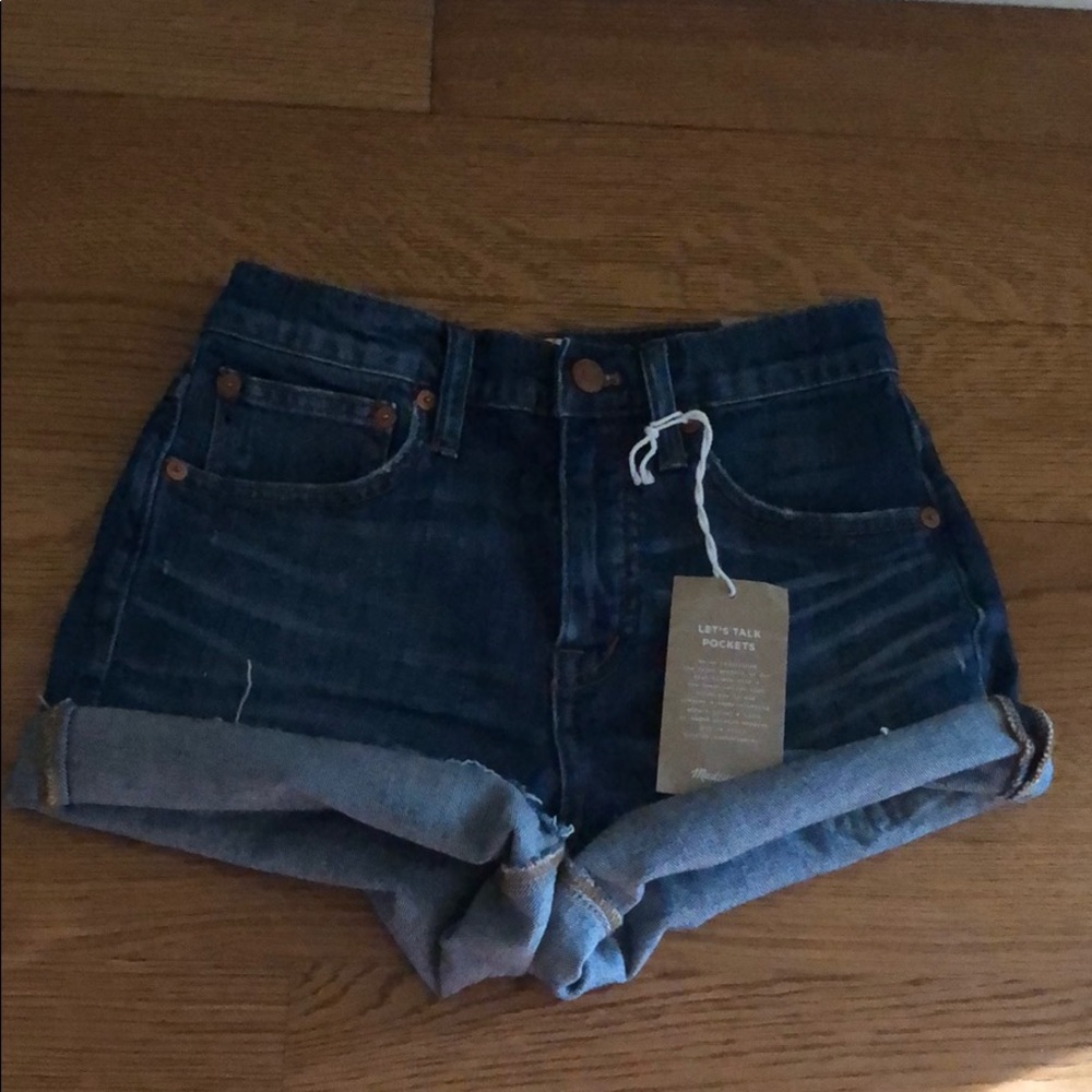Madewell High-Rise Shorts - Brand New With Tags